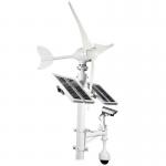 300W 600W smart wind solar hybrid energy saving led street light outdoor solar light with cctv camera 4g 5G for sale