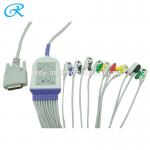 15 Pin Nihon Kohden TPU 10 Lead EKG Cable Clip for sale