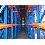 High Volume Drive In Pallet Rack , 4000mm Cold Rolled Structure Steel Rack for sale