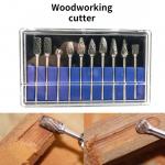 10 Pcs Die Grinder Tungsten Carbide Burr Set With 2.35mm/3mm Shank for sale