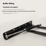 Metal Hardware Fittings Furniture Gas Hydraulic Hinge Mechanism for Coffee Table Desk