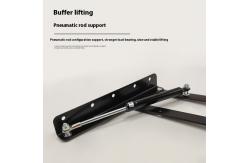 China Metal Hardware Fittings Furniture Gas Hydraulic Hinge Mechanism for Coffee Table Desk supplier