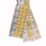 Adhesive Paper Plastic Sticker Label Customize Plastic Paper Sticker for sale