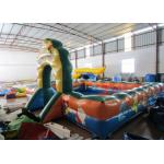 Small inflatable sport arena for baby inflatable track for outdoor games for sale