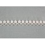 French Floral Embroidered Cotton Mesh Lace Trims Soft Handing For Child Dresses for sale