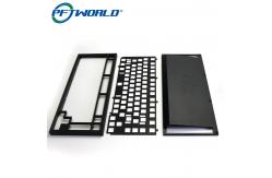 China Custom Aluminum Keyboard Milling Parts with Black Oxidation Processing Services supplier