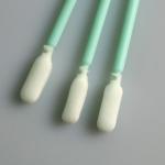 Dust Free Long Foam Tip Cleanroom Foam Cleaning Swabs For Industrial Use for sale