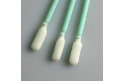 China Dust Free Long Foam Tip Cleanroom Foam Cleaning Swabs For Industrial Use supplier