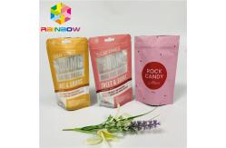 China Food Grade Plastic Pouches Packaging Laminated Stand Up Zipper Pouch Customized Logo supplier
