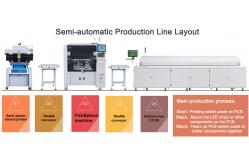 China SMD PCB Screen Printing Machine Solder Paste Stencil Machine With Mesh Plate supplier