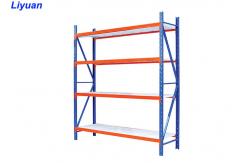 China Steel Shelf Panel Warehouse Storage Racking Metal Shelving Robot Welding supplier