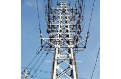 China 220kv HDG Q235B Q345B Steel Lattice Transmission Tower supplier