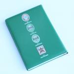 Sponge Leather Custom Journal Notebook 320 Pages For Doodling / Song Writing / Notes