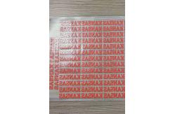 China Custom 3D Rubber Silicone Heat Transfer Clothing Label For T Shirt supplier
