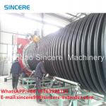 Reinforced HDPE Spiral Pipe Extrusion Line Winding Corrugated Pipe Machine for sale