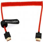 8K 2.1 Full HDMI Braided Coiled Cable For Atomos Ninja-V 4K-60P Record From Z-CAM For Canon-C70 For Sony A7S3,A9,A74 for sale