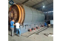 China 20ton Full-Scale Pyrolysis Plant For Waste Plastic Recycling To Energy Oil supplier