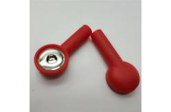 China Switch Button EKG Cables Grey Banana Adapter To Snap TPU Material Durable supplier