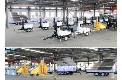 China Wind and Solar Hybrid Energy Surveillance Lighting Mobile Trailer supplier