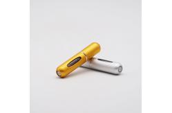 China Aluminum Shell Bottom Filling Perfume Tester Bottle 5ml Atomiser supplier