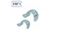 China EMT Conduit Fittings Galvanized Saddle Clamp 2 Hole Strap EMT Conduit Strap supplier