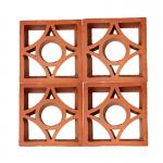 Construction Material Classical Pattern Design Facade Tiles Ceramic Hollow Bricks