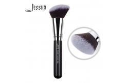 China Soft 16.4cm Round Angled Brush No Fading And No Hair Dropping supplier
