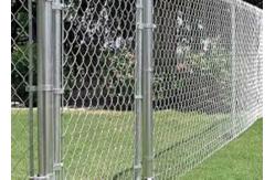 China 1 Inch Galvanize Chain Link Fence Hook Mesh Farm supplier