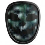 Kids Halloween Led Face Mask Gesture Sensing Face Transforming For Cosplay Party for sale