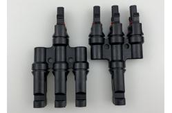 China Solar Panel  Branch Connector 3 To 1 PPO Female And Male Gender supplier