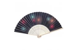 China Elegant Foldable Hand Fans 21cm 23cm Customized Handheld Fan For Wedding supplier
