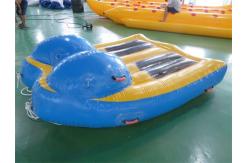 China 2 People Waterproof Towable Inflatables Flying Fish Tubes supplier