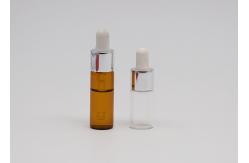 China 50ml Durable Small Amber Empty Tincture  Pipette  Essential Oil Bottle supplier