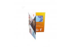 China Transparent Display LCD Video Brochure Card Customized For Festival supplier