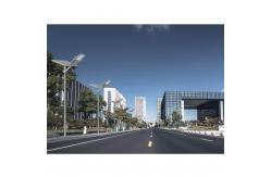 China LED Solar Street Light With Pole Interstellar Warrior Lamps High Lumen Waterproof supplier