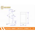 Welding Tungsten Carbide Saw Tips , Tungsten Carbide Tool Tips Cutting Plywood