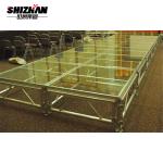 High Loading Capacity Portable Acrylic Temporary Live Show Stage Floor for sale