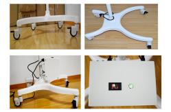 China 200000 Lux Shadowless LED Operating Light 80w Portable Surgical Light supplier