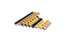 China DY-6033 Sheet Metal Frame Pallet Roller Track For Pipe Rack System supplier