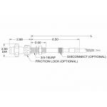 Corrosion Proof Control Cable Assembly Micro Adjust Series  Control Heads