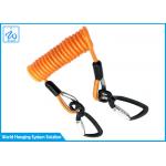 Vinyl Coated Retractable Extension Spring Safety Cable for sale