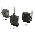 80mm * 80mm Manual Lab Jack Cross Roller Guide With Differential Head for sale
