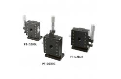 China 80mm * 80mm Manual Lab Jack Cross Roller Guide With Differential Head supplier