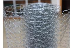 China Poultry Netting Chicken Wire Mesh , Plain Weave Galvanized Hexagonal Wire Mesh supplier