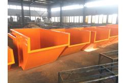 China Self Dumping Dumpsters Crane Boat Skip 4 Yard Customized With Your Logo supplier