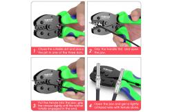 China Portable Alloy MC4 Crimping Tool , Abrasion Resistant MC4 Tool Kit supplier