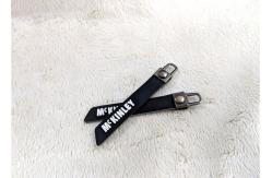 China Small Letters Clear LOGO Patches For Garment / Custom Applique Patches supplier