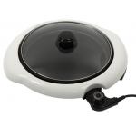 11 Inch Table Round BBQ Grill , Electric Griddle Grill With Oil Drip Tray for sale