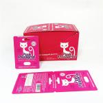 Custom made male enhancement blister pill Paper Box Packaging Pink Pussycat card box for sale