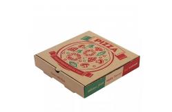 China Corrugated Paper Pizza Packing Box Reusable Custom Design 16in supplier